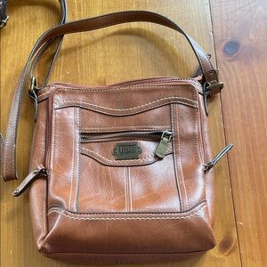 Dooney & Bourke Tan Leather Crossbody Bag